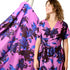 Atelier Jupe - 100% Cotton - Purple and Blue Floral Print